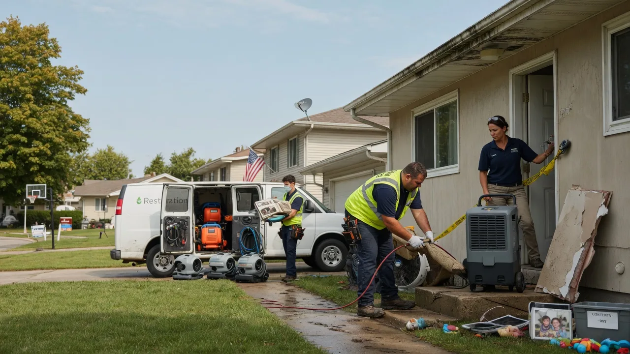 Water Damage Restoration in Springfield, OH near me